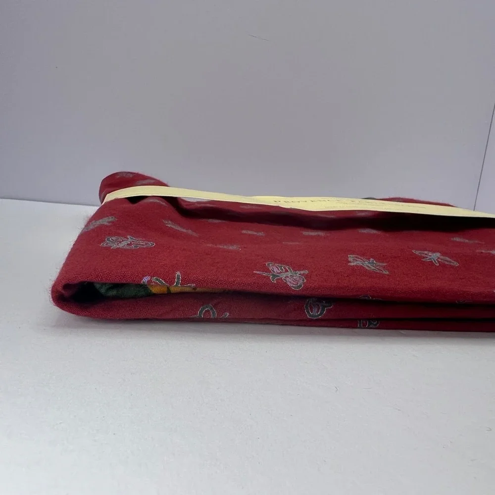 Williams-Sonoma Red Provence Tablecloth 70